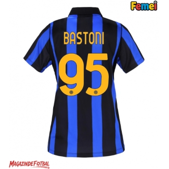 Inter Milan Alessandro Bastoni #95 Tricou Fotbal Replică 2026-27 Femei Acasa